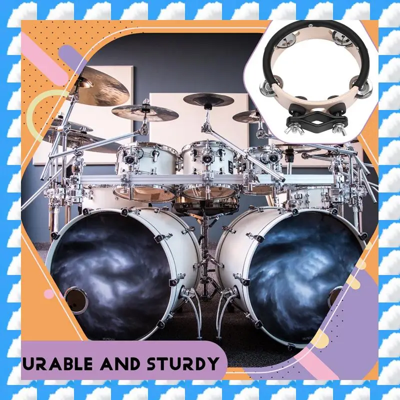 ONGE Drum Circle Double Row Rattle Drum Rings Tambourine Drum Tamborine Percussion Musical Instruments
ONGE Drum Circle Double Row Rattle Drum Rings Tambourine Drum Tamborine Percussion Musical Instruments