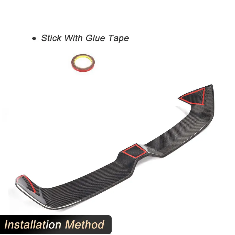 Full Carbon Fiber Rear Roof Spoiler Wings for Audi A3-Sline S3 RS3 8V Sportback 5-Door 2014-2018 Car Rear Spoiler Wing Lip FRP
Full Carbon Fiber Rear Roof Spoiler Wings for Audi A3-Sline S3 RS3 8V Sportback 5-Door 2014-2018 Car Rear Spoiler Wing Lip FRP