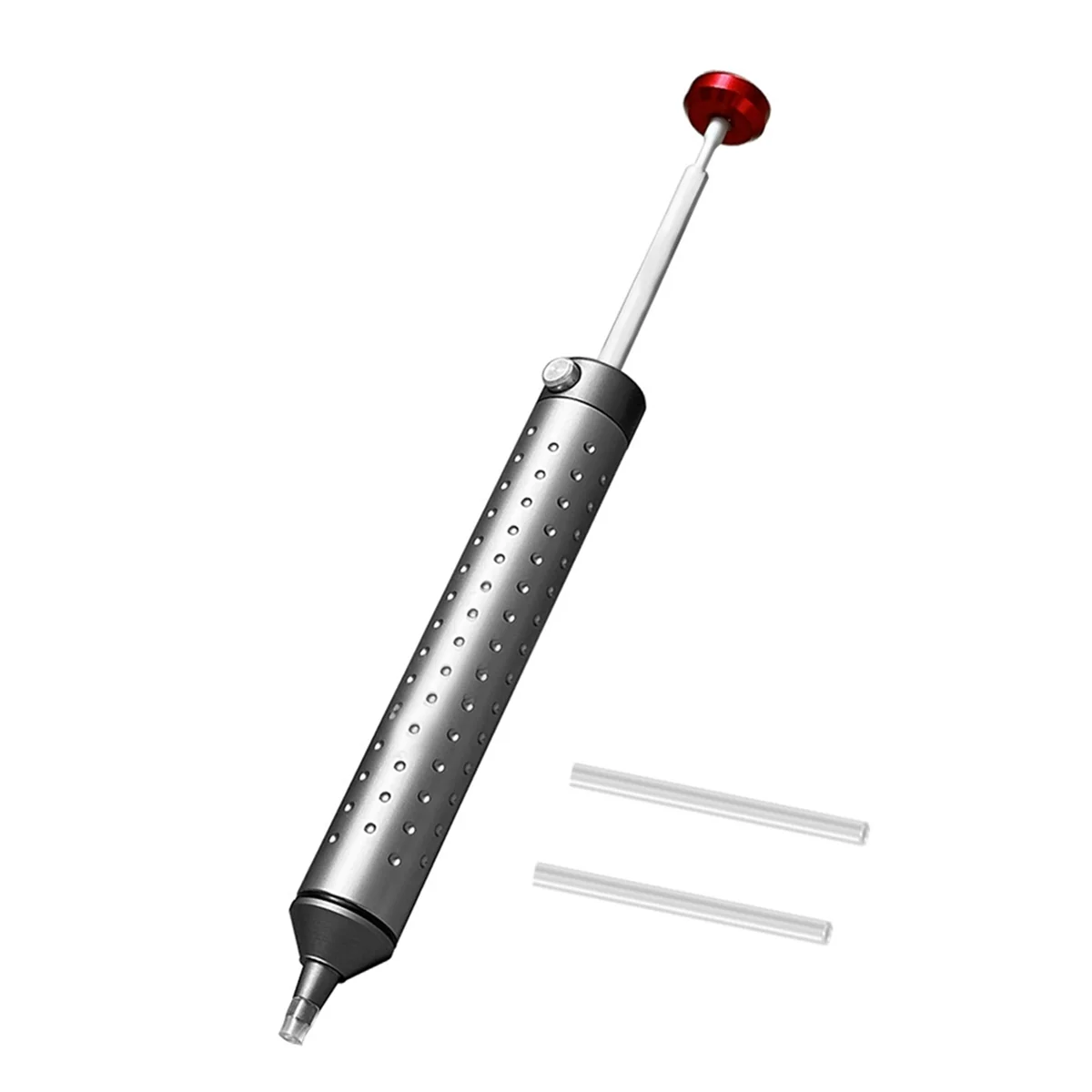NEW Aluminum Powerful Desoldering Pump Suction TinGun Soldering Sucker Pen Removal Vacuum Solder Iron Welding Repair Tool
NEW Aluminum Powerful Desoldering Pump Suction TinGun Soldering Sucker Pen Removal Vacuum Solder Iron Welding Repair Tool