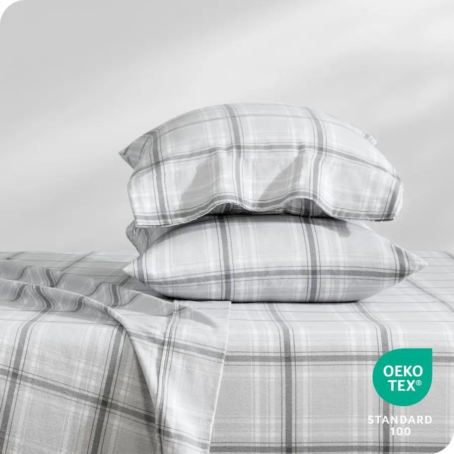 Flannel Sheet Set Prints, 100 Cotton, Velvety Soft Heavyweight Double Brushed Flannel for Extra Softness amp Comfort Deep Pocket
Flannel Sheet Set Prints, 100 Cotton, Velvety Soft Heavyweight Double Brushed Flannel for Extra Softness amp Comfort Deep Pocket