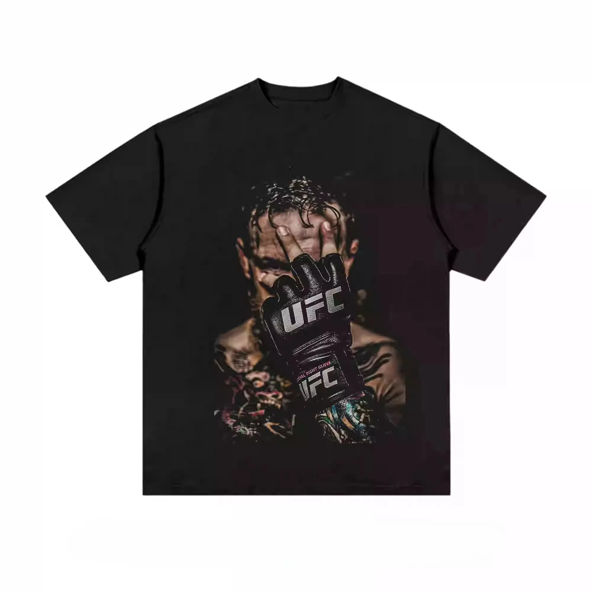 New Retro Trend Portrait Classic Ufc Star Print Men's T-shirt Pure Cotton Fashion Y2K Top Summer Short-sleeved Clothing T-shirt
New Retro Trend Portrait Classic Ufc Star Print Men's T-shirt Pure Cotton Fashion Y2K Top Summer Short-sleeved Clothing T-shirt