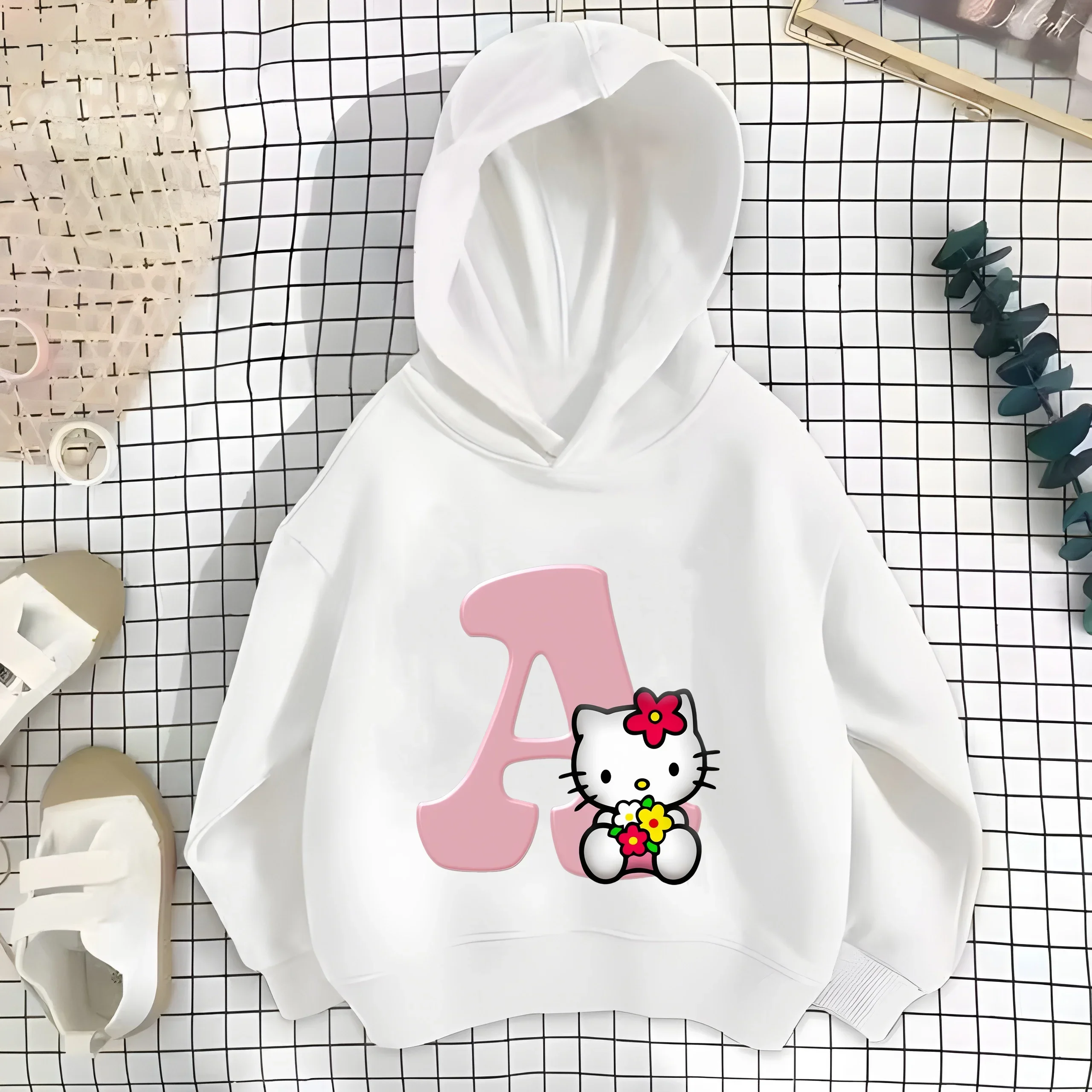 Детские толстовки с капюшоном «Hello Kitty», розовые толстовки с надписью A B C D, одежда для девочек, пуловер Kawaii, аниме, детские повседневные топы с героями мультфильмов для мальчиков
Детские толстовки с капюшоном «Hello Kitty», розовые толстовки с надписью A B C D, одежда для девочек, пуловер Kawaii, аниме, детские повседневные топы с героями мультфильмов для мальчиков
