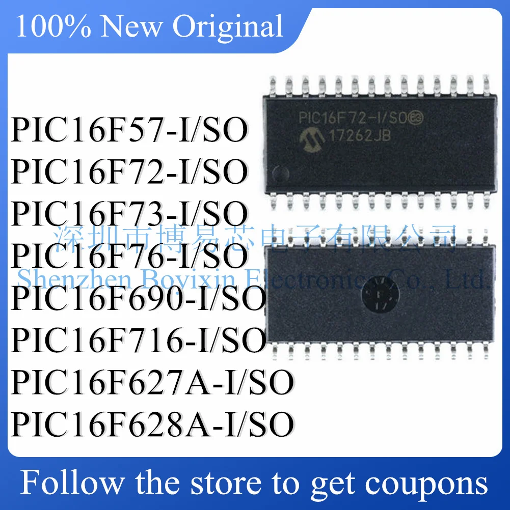 PIC16F72 PIC16F73 PIC16F76 PIC16F57 PIC16F690 PIC16F716 PIC16F627A PIC16F628A-I/SO New protective case
PIC16F72 PIC16F73 PIC16F76 PIC16F57 PIC16F690 PIC16F716 PIC16F627A PIC16F628A-I/SO New protective case