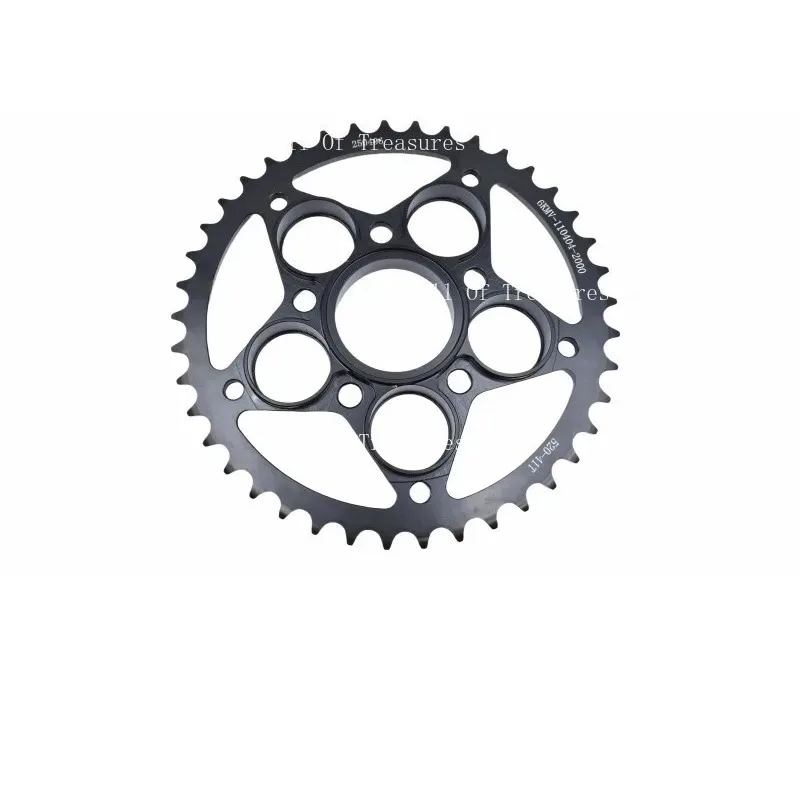Подходит для CF250-6, CF400-9, 250SR, 450SR: Задняя звездочка для одинарного маятникового рычага
Подходит для CF250-6, CF400-9, 250SR, 450SR: Задняя звездочка для одинарного маятникового рычага