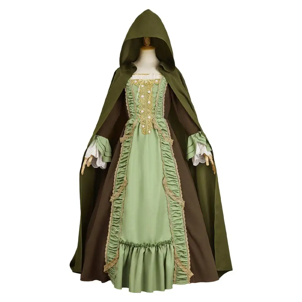 Witch Rio Vidal Cosplay Fantasy Dress Cloak TV Dark Diary Of Agatha Superhero Costume Disguise Adult Women Roleplay Outfits
Witch Rio Vidal Cosplay Fantasy Dress Cloak TV Dark Diary Of Agatha Superhero Costume Disguise Adult Women Roleplay Outfits