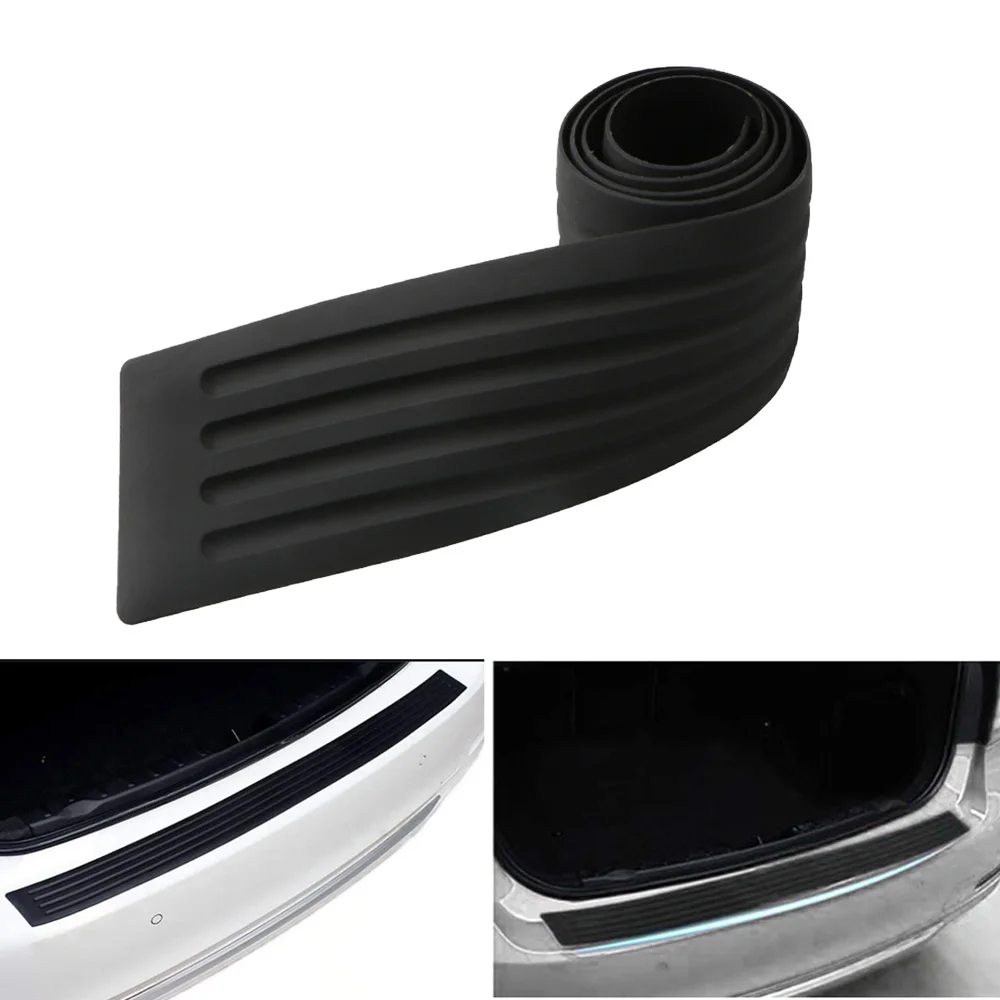 Universal 104cm Carbon Car Trunk Door Sill Plate Protector Rear Bumper Guard Rubber Mouldings Pad Trim Cover Strip Car Styling
Universal 104cm Carbon Car Trunk Door Sill Plate Protector Rear Bumper Guard Rubber Mouldings Pad Trim Cover Strip Car Styling