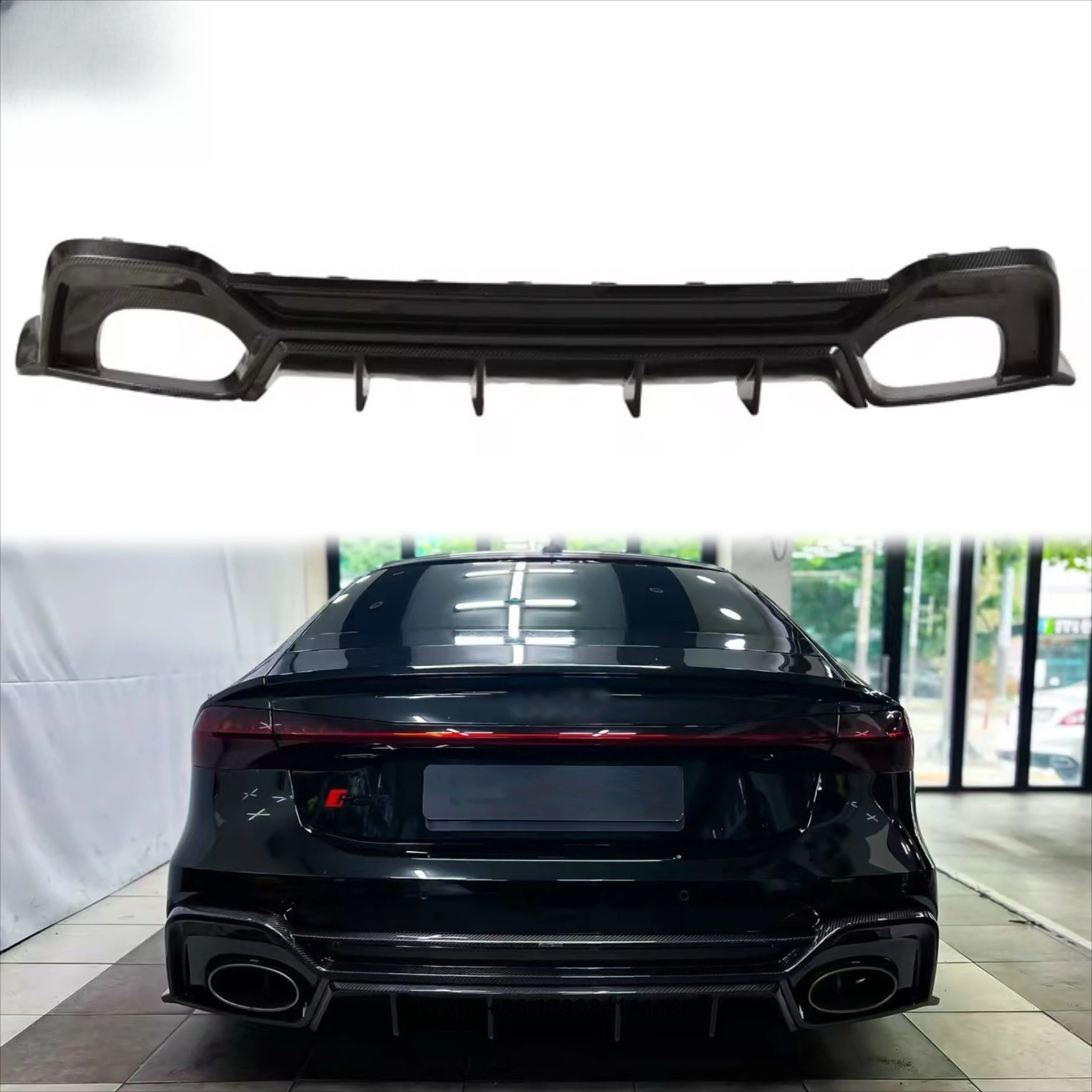 New Dry Carbon Fiber Rear Bumper Diffuser PAK Style for RS6 RS7 C8 2019-2025 Rear Bumper Spoiler Lip Body Kit Upgarade
New Dry Carbon Fiber Rear Bumper Diffuser PAK Style for RS6 RS7 C8 2019-2025 Rear Bumper Spoiler Lip Body Kit Upgarade