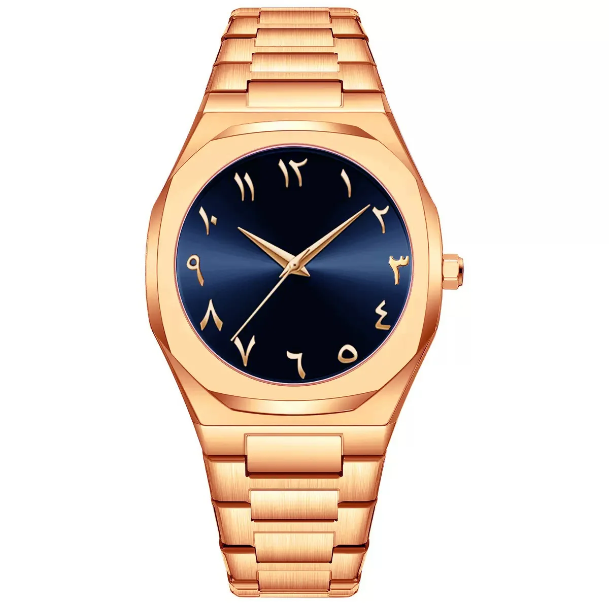 Business Men's Arabic Numeral Watch with Stainless Steel Strap Quartz Octagonal Wristwatch Popular in Middle East And Africa
Business Men's Arabic Numeral Watch with Stainless Steel Strap Quartz Octagonal Wristwatch Popular in Middle East And Africa