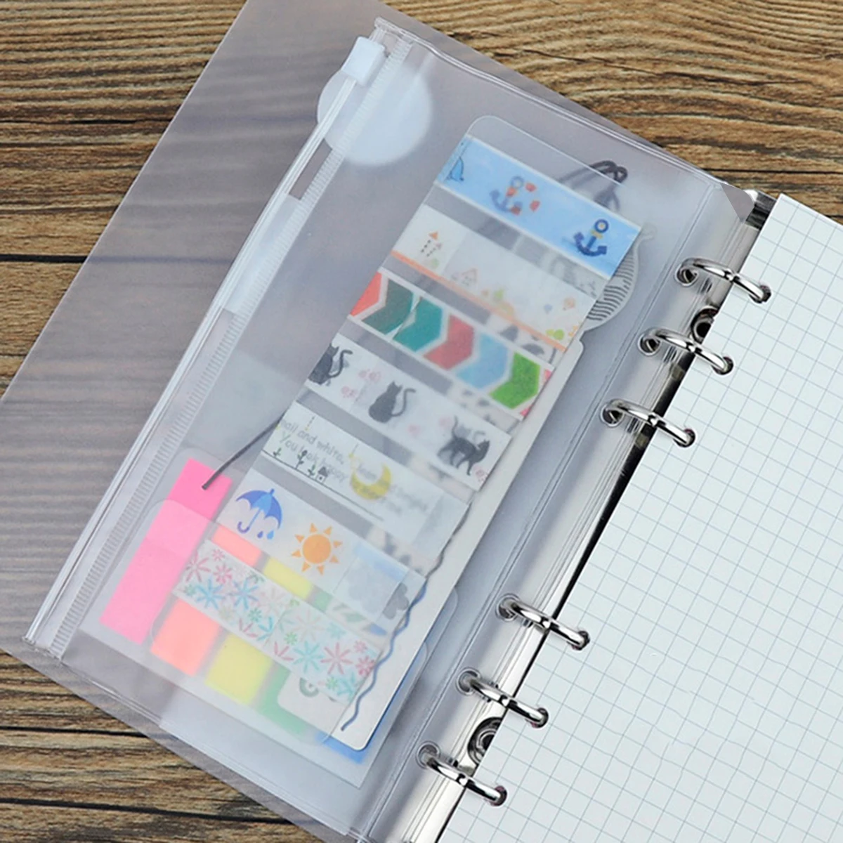 30pcs A6 Zipper File Transparent Business Card Organizer for Coins Cards Tickets Cosmetics Documents Travel Office Use A6
30pcs A6 Zipper File Transparent Business Card Organizer for Coins Cards Tickets Cosmetics Documents Travel Office Use A6