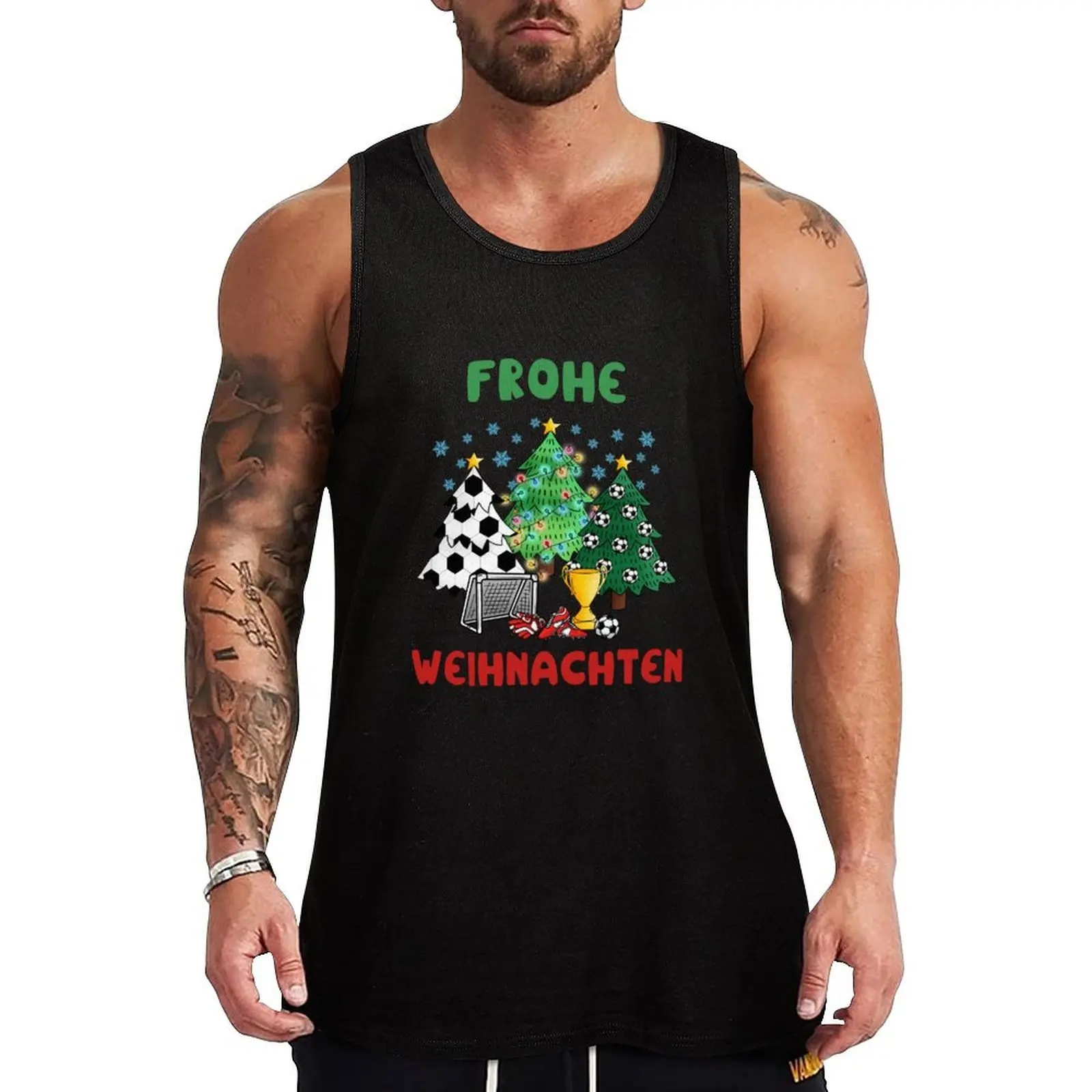 Frohe Weihnachten - Weihnachtsbume mit Fublle Tank Top Creative Graphic Tank Top Art Print Sleeveless Shirt
Frohe Weihnachten - Weihnachtsbume mit Fublle Tank Top Creative Graphic Tank Top Art Print Sleeveless Shirt