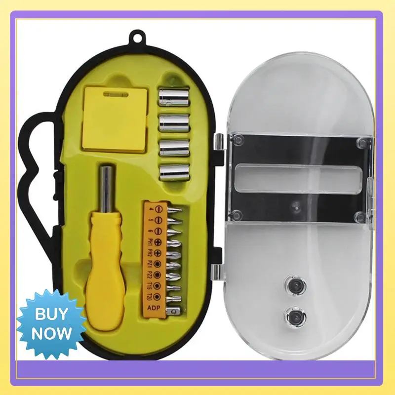 Multifunctional Screwdriver Maintenance Kit, Including Drill Bit, Handle And Connecting Rod Daily Maintenance Accessories Parts
Multifunctional Screwdriver Maintenance Kit, Including Drill Bit, Handle And Connecting Rod Daily Maintenance Accessories Parts