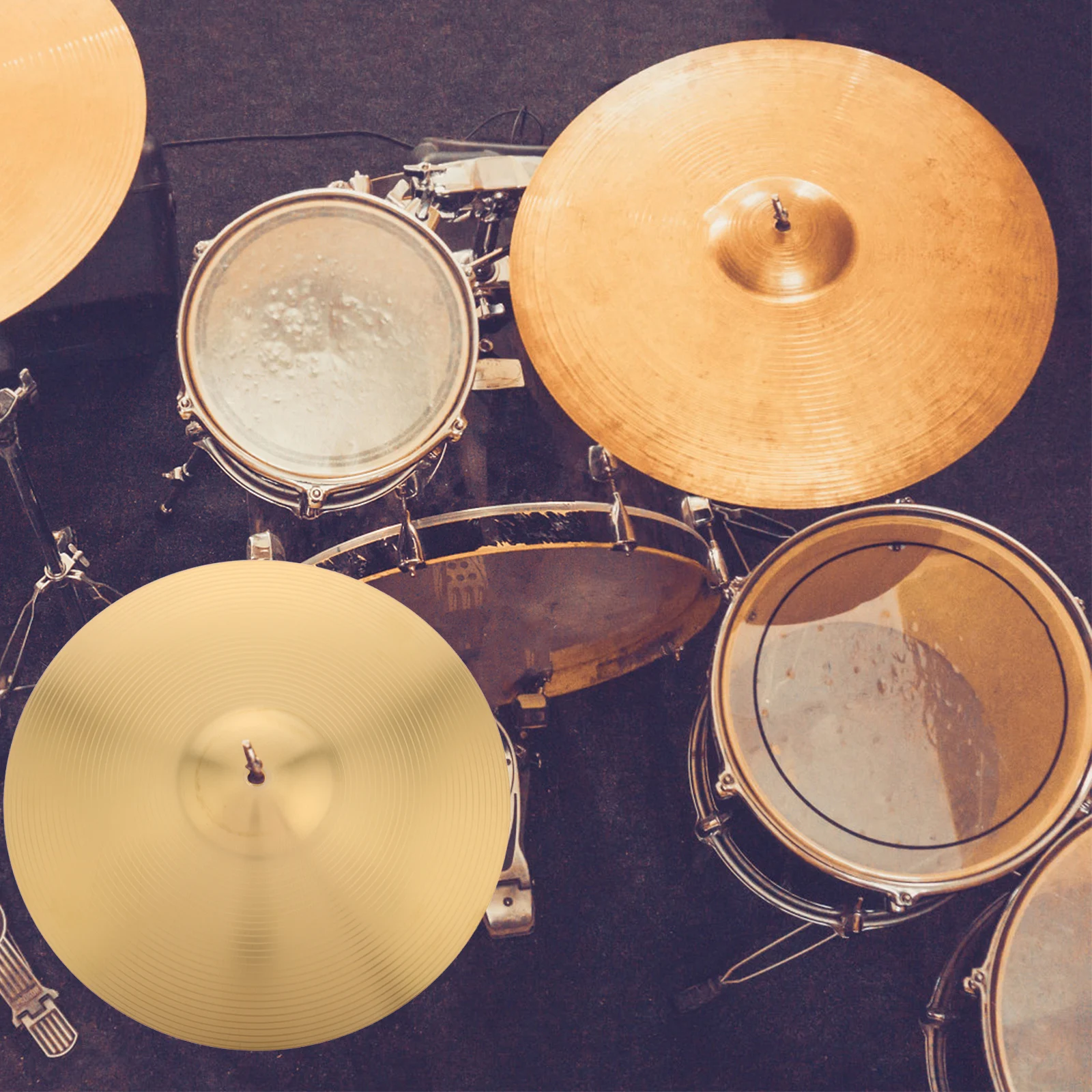 14inch Alloy Golden for Drum Sets Crash Ride Splash Clear Sound Hihat Mount Drum Accessories Splash Cymbal Pack Ride
14inch Alloy Golden for Drum Sets Crash Ride Splash Clear Sound Hihat Mount Drum Accessories Splash Cymbal Pack Ride