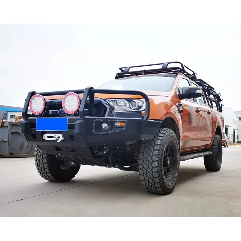 JFC-41011 off Road 4x4 Car Accessories Q235A Steel Plate Front Bumper Bull bar for Ford Ranger T6
JFC-41011 off Road 4x4 Car Accessories Q235A Steel Plate Front Bumper Bull bar for Ford Ranger T6