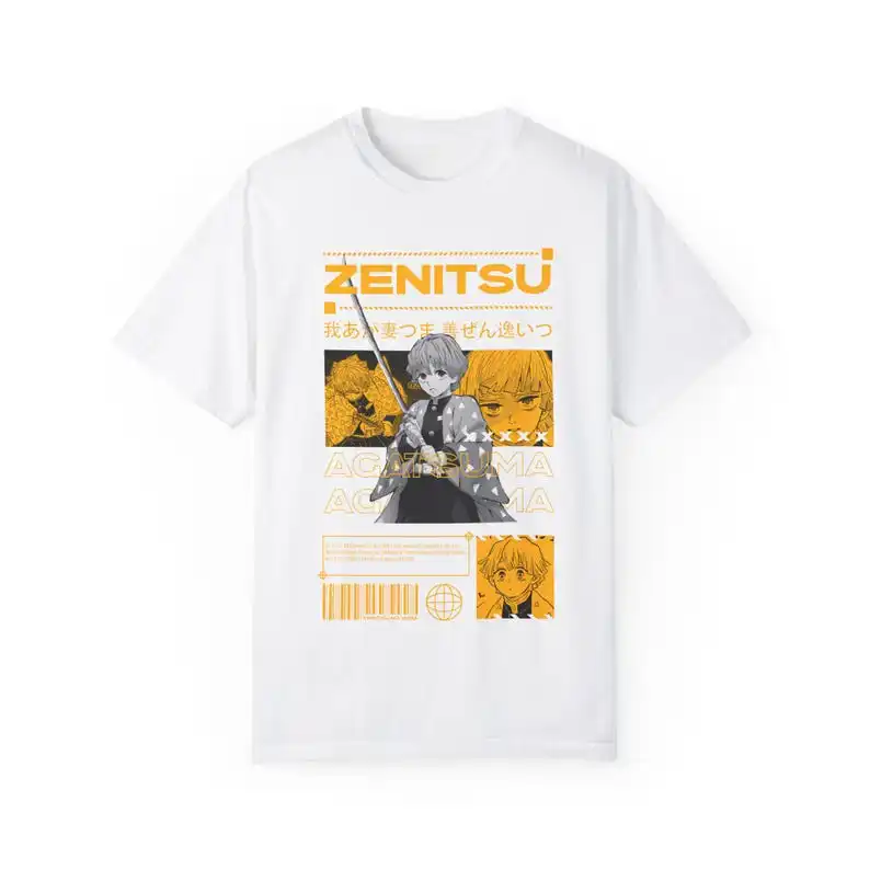 Футболка унисекс Zenitsu — футболка с фанатом аниме, повседневная удобная футболка, подарок отаку, футболка унисекс, одежда манги
Футболка унисекс Zenitsu — футболка с фанатом аниме, повседневная удобная футболка, подарок отаку, футболка унисекс, одежда манги