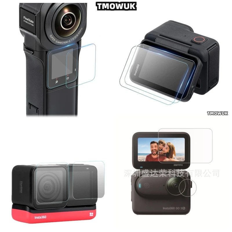 For Insta360 Link 2 Link 2C GO3S, Hard Tempered Glass LCD Screen Protector + TPU Soft Lens Film Cover For One RS GO 3 3s ACE Pro
For Insta360 Link 2 Link 2C GO3S, Hard Tempered Glass LCD Screen Protector + TPU Soft Lens Film Cover For One RS GO 3 3s ACE Pro