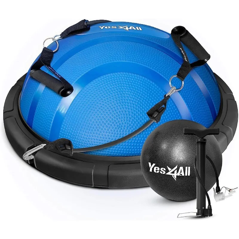 Yes4All 880LBS Premium Half Ball Balance Trainer, Stability Ball, Half Yoga Ball, Combo with Pilate Ball and Resistance Band for
Yes4All 880LBS Premium Half Ball Balance Trainer, Stability Ball, Half Yoga Ball, Combo with Pilate Ball and Resistance Band for
