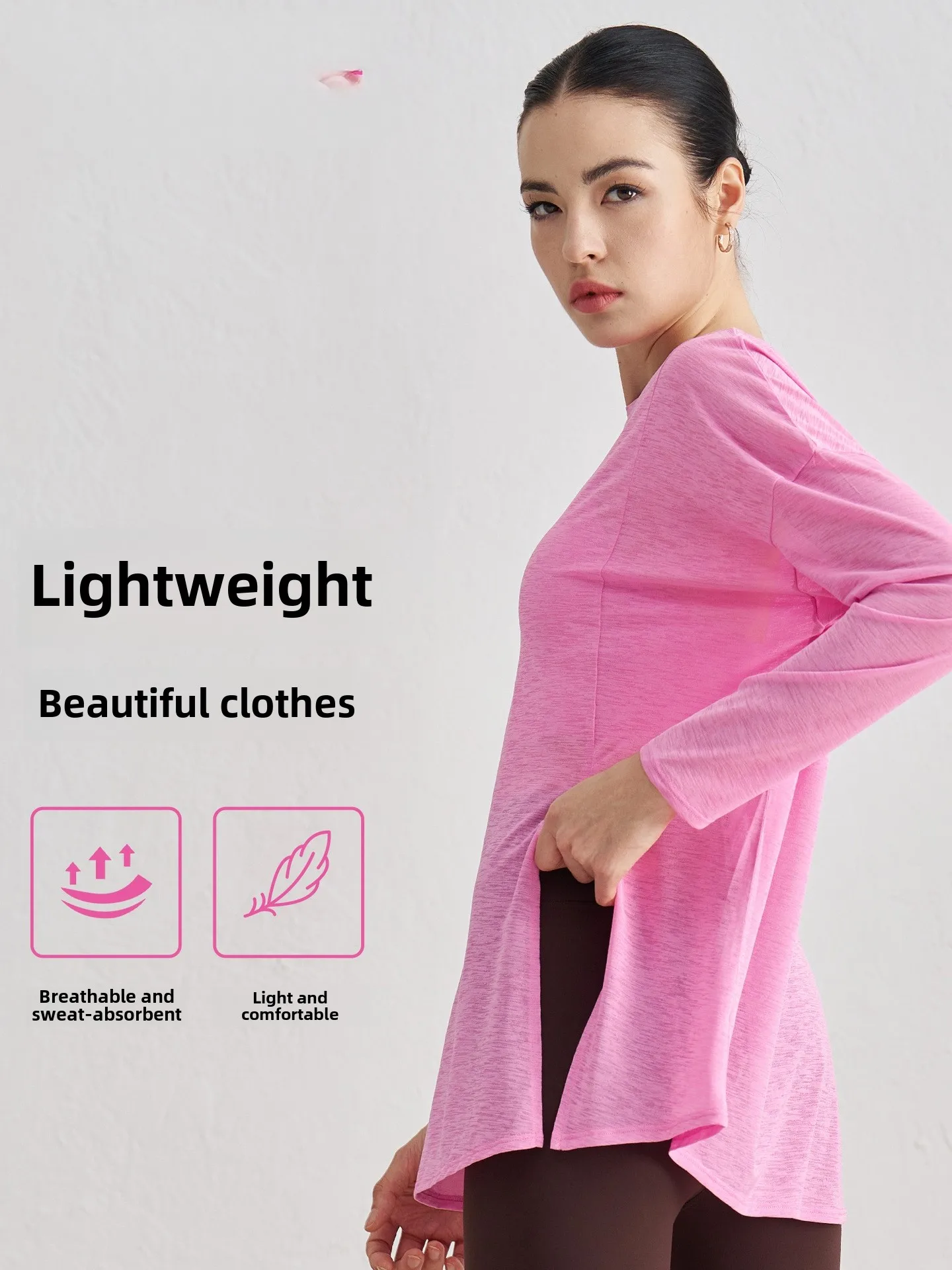 2025 New Breathable Yoga Blouse Women's Split Slimming Sports Fitness Top Loose-fitting Lightweight Thin Yoga
2025 New Breathable Yoga Blouse Women's Split Slimming Sports Fitness Top Loose-fitting Lightweight Thin Yoga