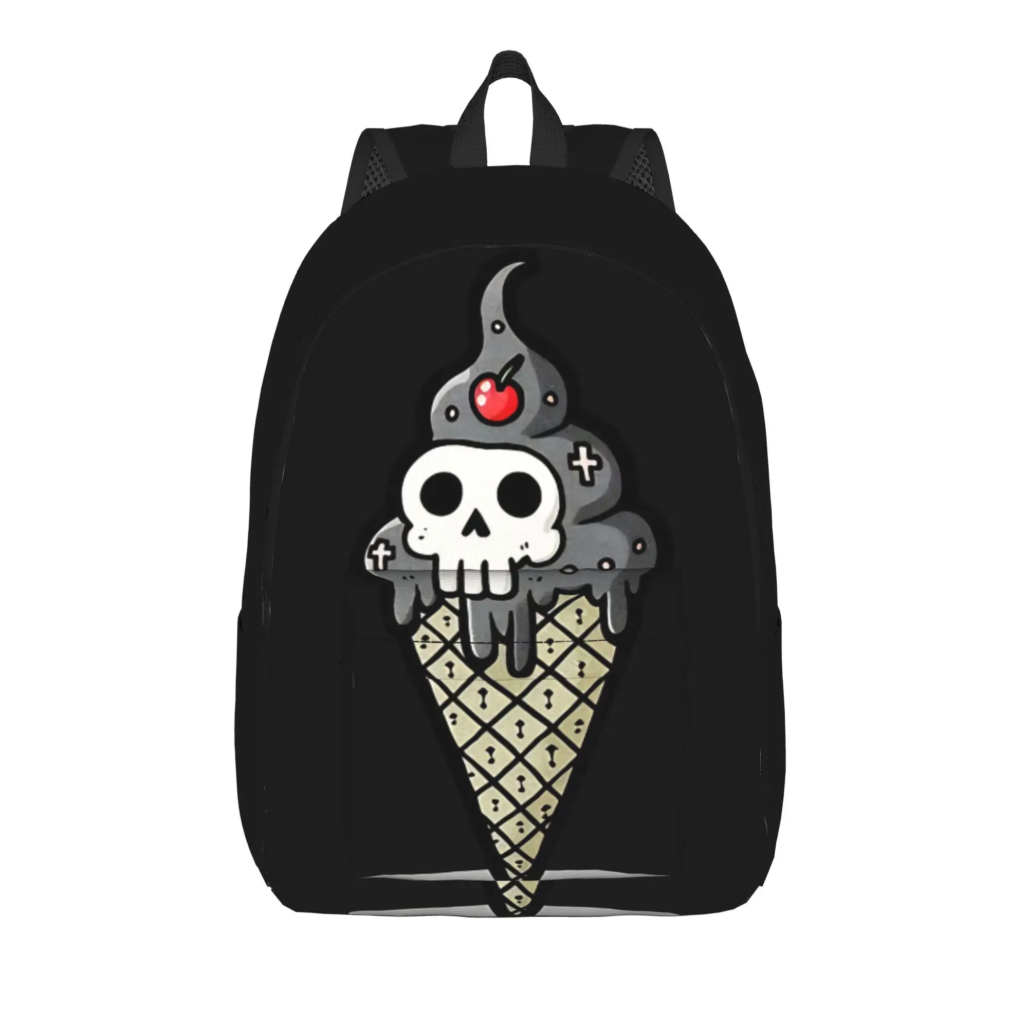 Back to school season Fashionable Cute Skull Ice cream Schoolbag Skull Female Laptop Bag Backpack
Back to school season Fashionable Cute Skull Ice cream Schoolbag Skull Female Laptop Bag Backpack