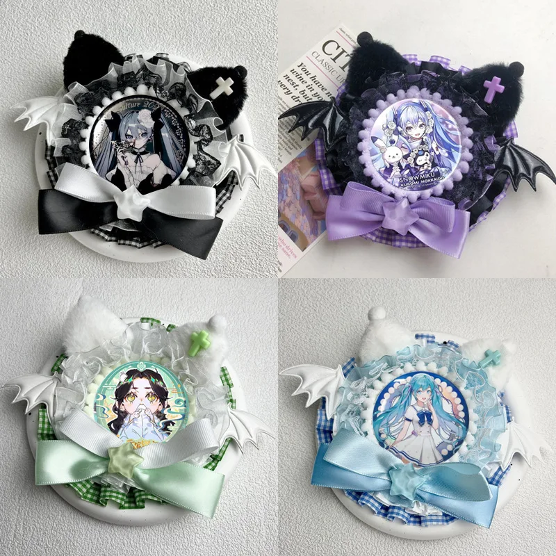 Cute cartoon badge pin storage box lovely Korean-style cat ears and wings anime badge protective cover display pin storage box
Cute cartoon badge pin storage box lovely Korean-style cat ears and wings anime badge protective cover display pin storage box