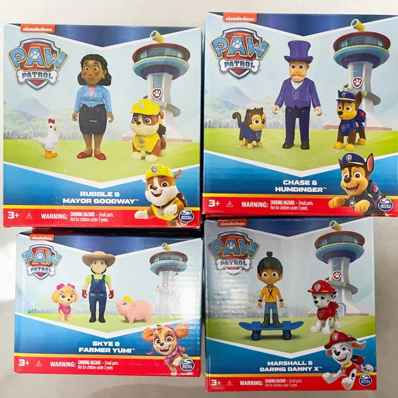 HOT Paw Patrol Adventure Bay CHASE & HUMDINGER SKYE & FARMER YUMI & DARING DANNY X Doll Toys Collectible Action Figures
HOT Paw Patrol Adventure Bay CHASE & HUMDINGER SKYE & FARMER YUMI & DARING DANNY X Doll Toys Collectible Action Figures