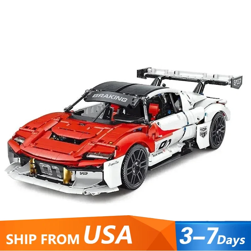 MOC Technical 1: 10 Mission R Sports Car Building Blocks High Difficulty Assembly Racing Vehicle Model Toys Adults Collect Gift
MOC Technical 1: 10 Mission R Sports Car Building Blocks High Difficulty Assembly Racing Vehicle Model Toys Adults Collect Gift
