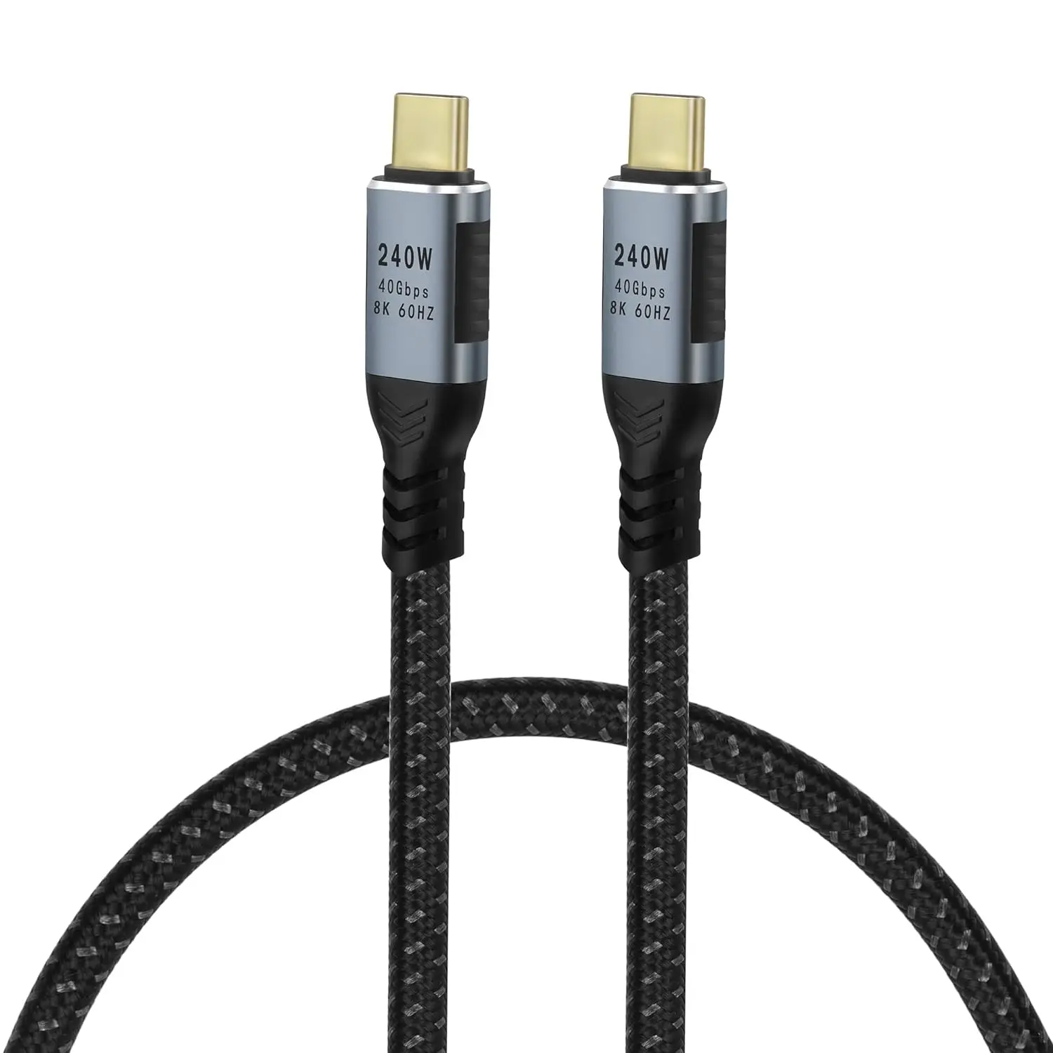 Type-C to C USB4 Data Cable Support 40Gbps 8K@60Hz Display PD3.1 240W Fast Charging Nylon Braid Cord for Laptop Docking Hub SSD
Type-C to C USB4 Data Cable Support 40Gbps 8K@60Hz Display PD3.1 240W Fast Charging Nylon Braid Cord for Laptop Docking Hub SSD