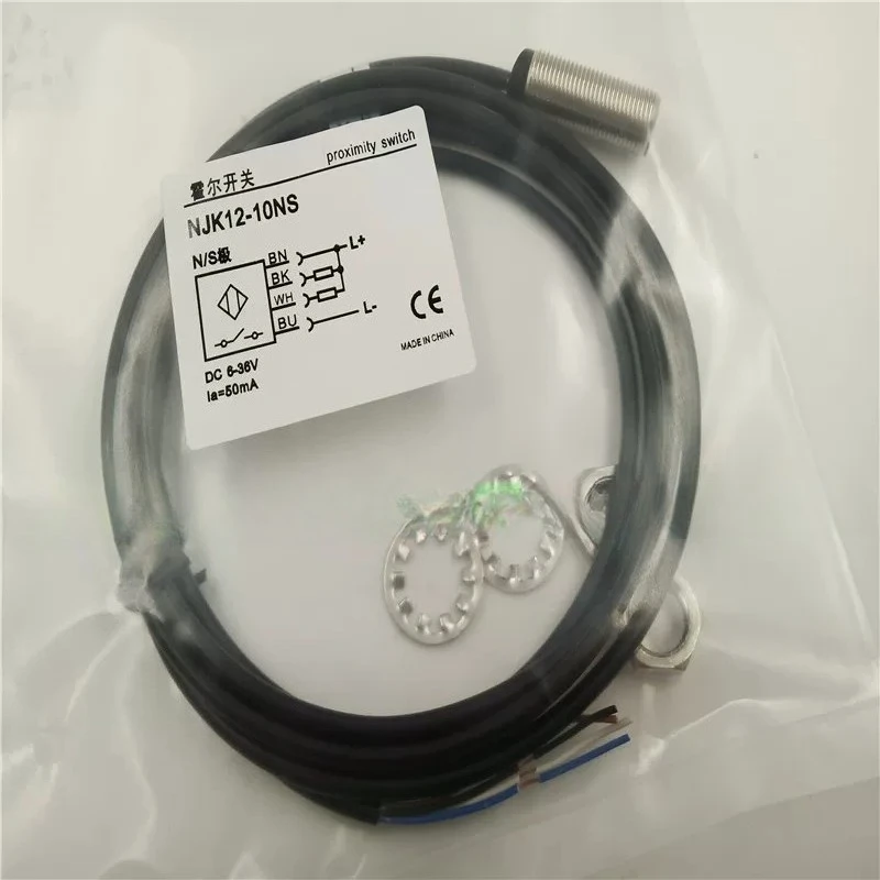Hall switch NJK12-10NS bipolar induction switch diameter 12MM magnet induction sensor new
Hall switch NJK12-10NS bipolar induction switch diameter 12MM magnet induction sensor new