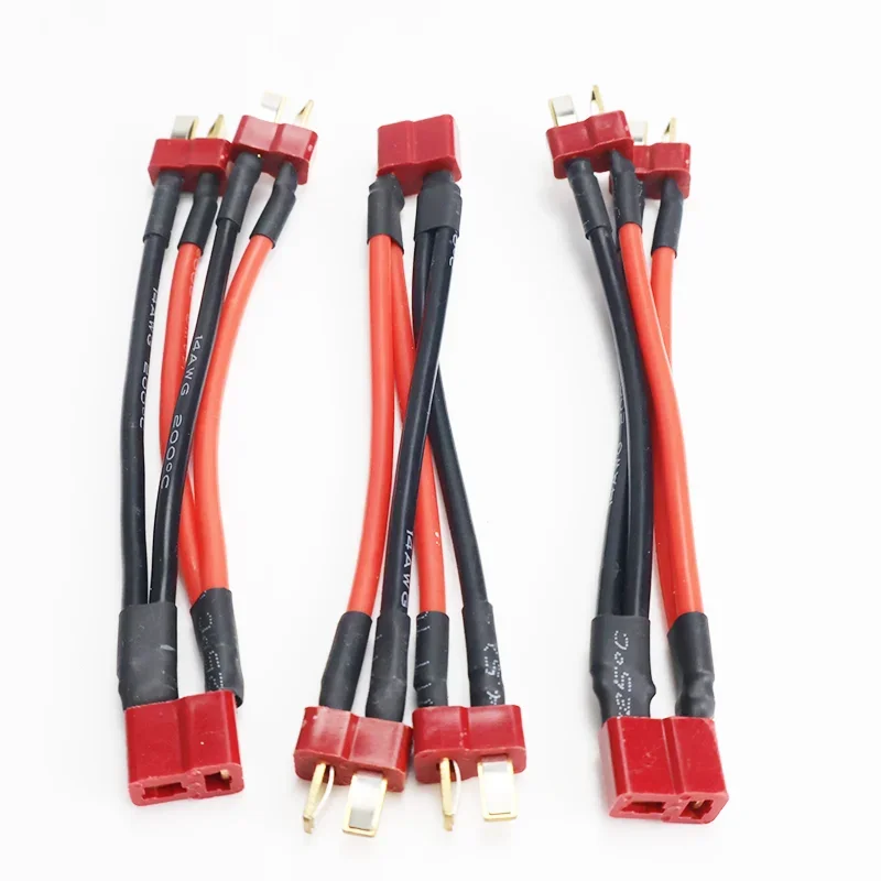 3Pcs/ 5Pcs Deans Parallel Battery Connector Cable Dual Extension Y Splitter 14Awg 10cm Silicone Wire T Plug Harness for RC Motor
3Pcs/ 5Pcs Deans Parallel Battery Connector Cable Dual Extension Y Splitter 14Awg 10cm Silicone Wire T Plug Harness for RC Motor