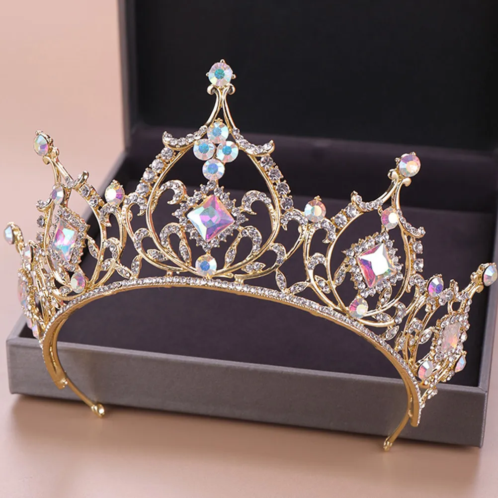 1Pcs Rhinestone Crown Headband Delicate Bride Headdress Wedding Party Birthday Hair Accessory Elegant Alloy Fashion Headdress
1Pcs Rhinestone Crown Headband Delicate Bride Headdress Wedding Party Birthday Hair Accessory Elegant Alloy Fashion Headdress