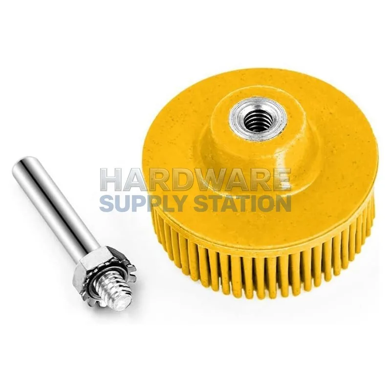 Щетка абразивная резиновая Emery, особо прочная, с противоскользящим покрытием, специальные аксессуары для полировки, шлифовки и удаления заусенцев на электродрелях
Щетка абразивная резиновая Emery, особо прочная, с противоскользящим покрытием, специальные аксессуары для полировки, шлифовки и удаления заусенцев на электродрелях