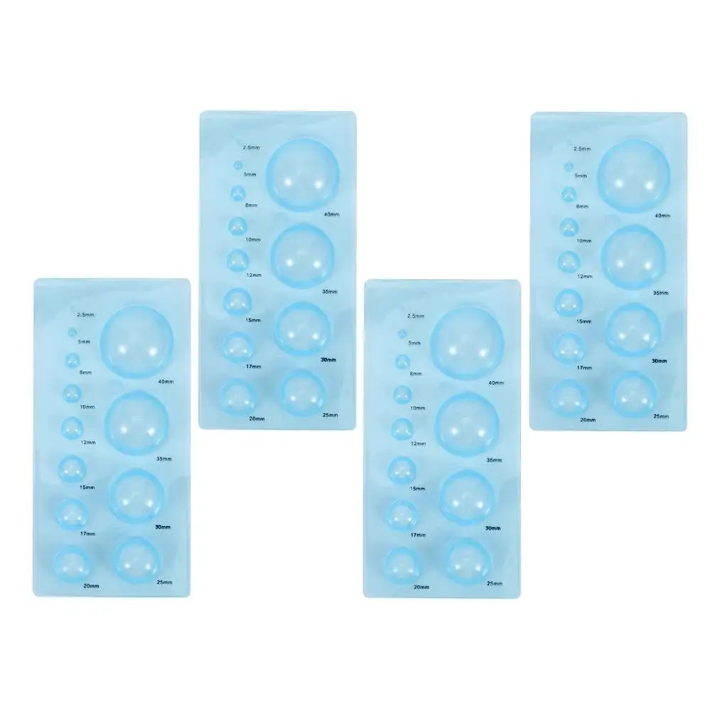 4 Pcs Half Ball Mould 3D Paper Craft Tool Quilling Tools Set Plastic Mold for DIY Projects Lightweight Compact Storage Use
4 Pcs Half Ball Mould 3D Paper Craft Tool Quilling Tools Set Plastic Mold for DIY Projects Lightweight Compact Storage Use