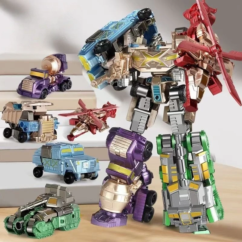 2025 New 5in1 Car Airplane Deformation Robot Toy Convertible Action Figure Plastic Model Robot Toys Anime Series Children Gift 
2025 New 5in1 Car Airplane Deformation Robot Toy Convertible Action Figure Plastic Model Robot Toys Anime Series Children Gift