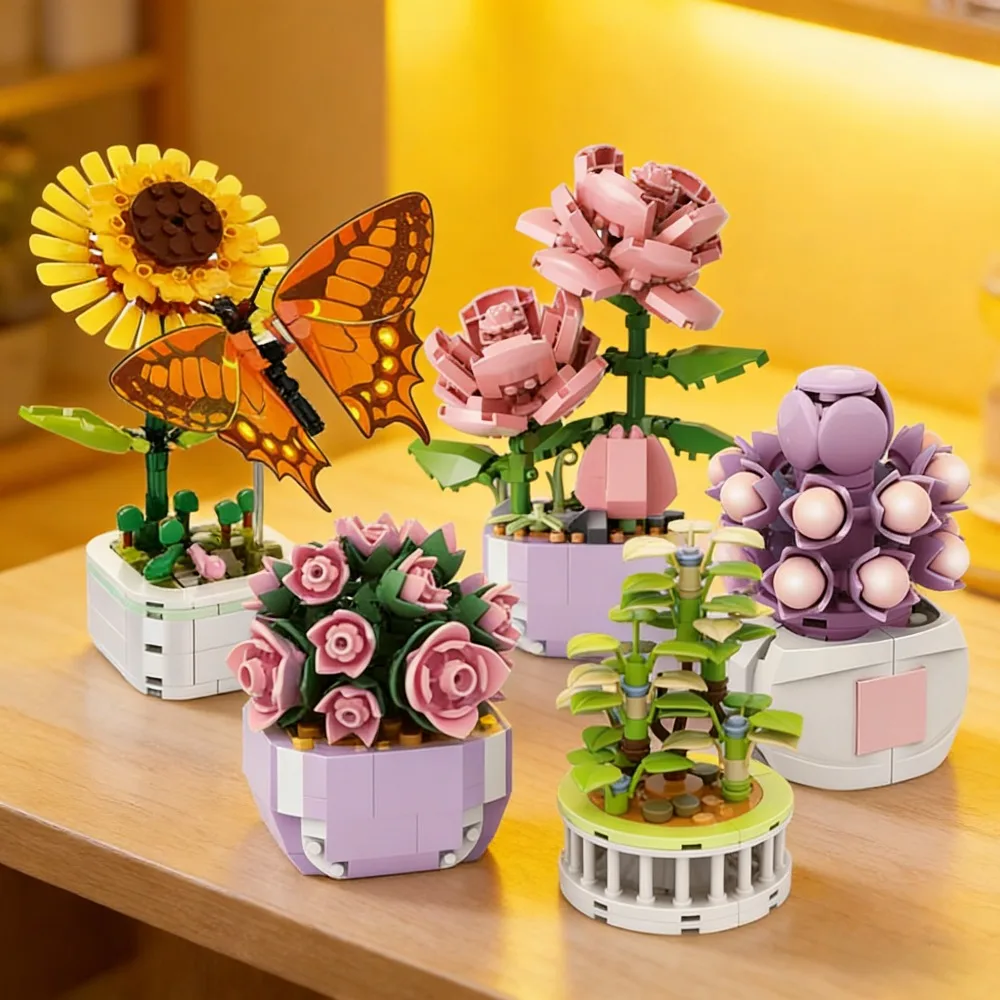 Small Particles of The Puzzle-Block Pot Series Perpetual Flowers for Home Decoration Girls' Festival Gifts and Table Arrangement
Small Particles of The Puzzle-Block Pot Series Perpetual Flowers for Home Decoration Girls' Festival Gifts and Table Arrangement