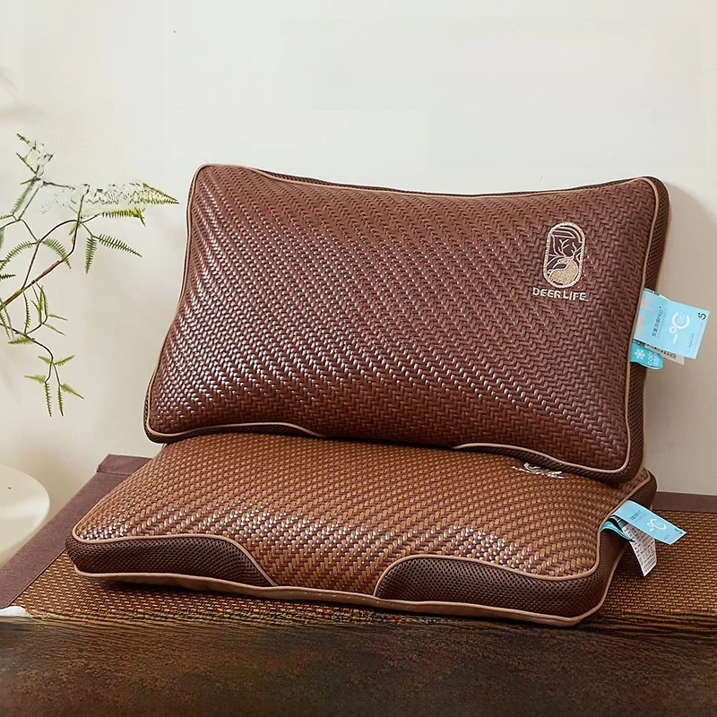 Full Buckwheat Hull Pillow Summer Cool Vine Mat Ice Cold Summer Pillow Neck Support Hard Pillow Rectangular Shape Adult Use
Full Buckwheat Hull Pillow Summer Cool Vine Mat Ice Cold Summer Pillow Neck Support Hard Pillow Rectangular Shape Adult Use