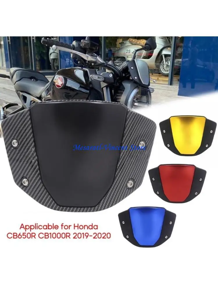 A70F Motorcycle Windscreen Wind Deflector Windshield For CB650R CB1000R 2019-2020
A70F Motorcycle Windscreen Wind Deflector Windshield For CB650R CB1000R 2019-2020