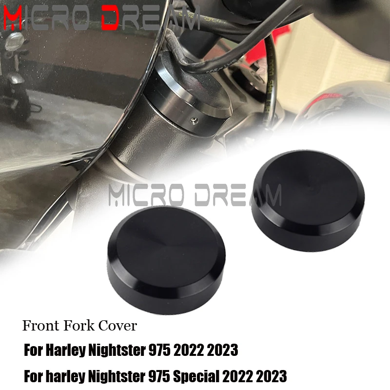 Motorcycle Accessories Front Fork Cover Axle Nut Cover For Harley Nightster 975 RH975 Special 2022 2023 Upper Fork Stem Covers
Motorcycle Accessories Front Fork Cover Axle Nut Cover For Harley Nightster 975 RH975 Special 2022 2023 Upper Fork Stem Covers