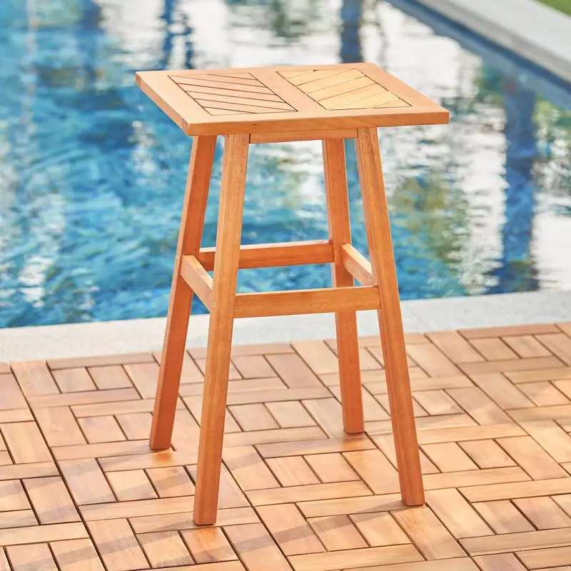 Eucalyptus Wooden Outdoor Dining Stool - Stylish Garden Furniture for Patio Use
Eucalyptus Wooden Outdoor Dining Stool - Stylish Garden Furniture for Patio Use