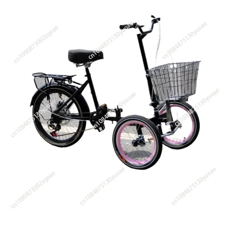 Three-wheeled bicycles to three-wheeled commuting, picking up and dropping off children, shopping
Three-wheeled bicycles to three-wheeled commuting, picking up and dropping off children, shopping