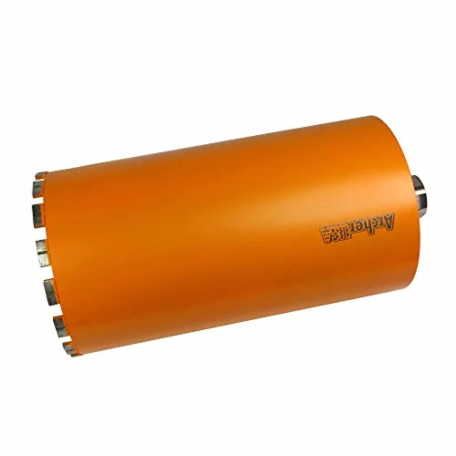 Archer PRO 8" in. Diamond Turbo Core Drill Bit/Hole Saw for Concrete Drilling and Masonry. 14" Drill Depth, /4" in. 7 Arbor for
Archer PRO 8" in. Diamond Turbo Core Drill Bit/Hole Saw for Concrete Drilling and Masonry. 14" Drill Depth, /4" in. 7 Arbor for