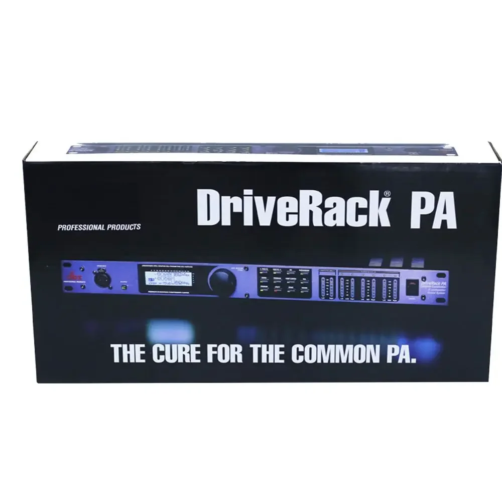 Paulkison Audo Processor DBX DriveRack PA Professional Au dio Sound Equipment Dsp A udio Processor Expert Adio Signal Processor
Paulkison Audo Processor DBX DriveRack PA Professional Au dio Sound Equipment Dsp A udio Processor Expert Adio Signal Processor