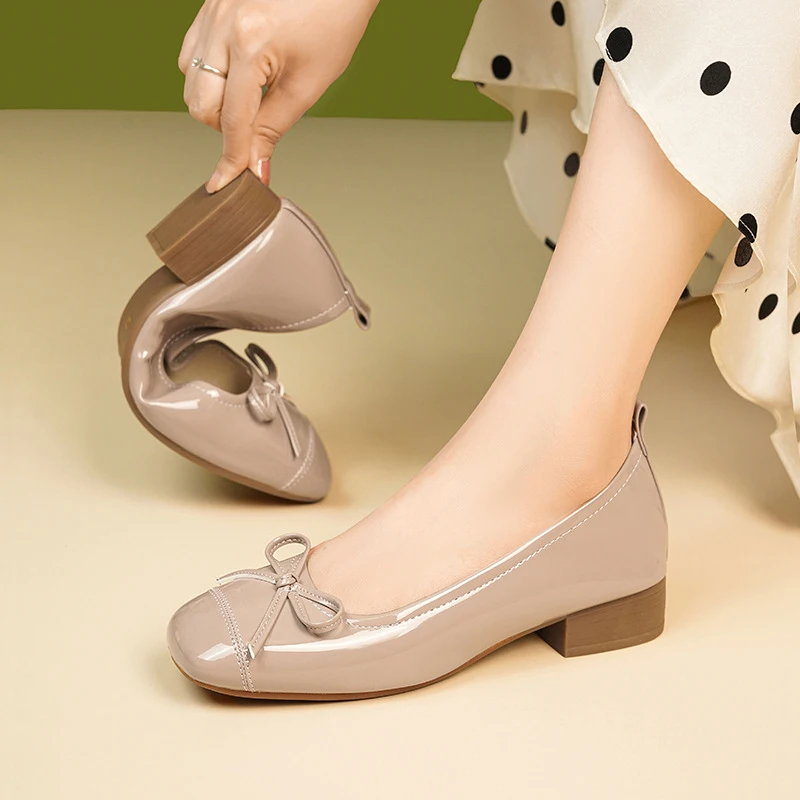 2026 French-style ballet flats for women, low-heeled shoes, new spring Mary Jane women's shoes, shallow-cut shoes, versatile eve
2026 French-style ballet flats for women, low-heeled shoes, new spring Mary Jane women's shoes, shallow-cut shoes, versatile eve