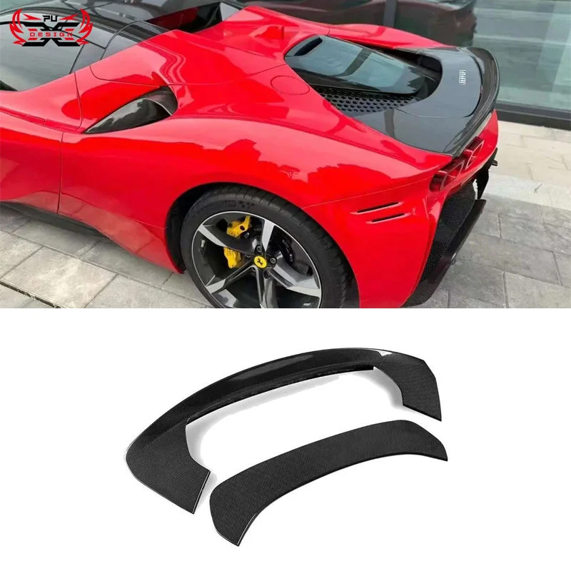 High Quality Dry Carbon Fiber Rear Wing for Ferrari SF90 Tail Spoiler for Ferrari Prepreg Rear Spoiler
High Quality Dry Carbon Fiber Rear Wing for Ferrari SF90 Tail Spoiler for Ferrari Prepreg Rear Spoiler