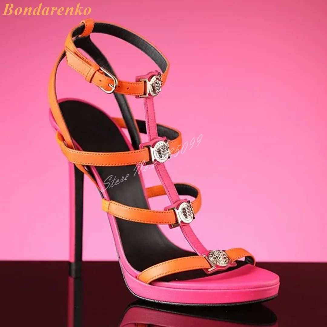 Straps Hollow Buckles Sandals Colors Platform Open Toe Stiletto Heels Sandals Women New Style Shoes Luxury Summer Party Runway
Straps Hollow Buckles Sandals Colors Platform Open Toe Stiletto Heels Sandals Women New Style Shoes Luxury Summer Party Runway
