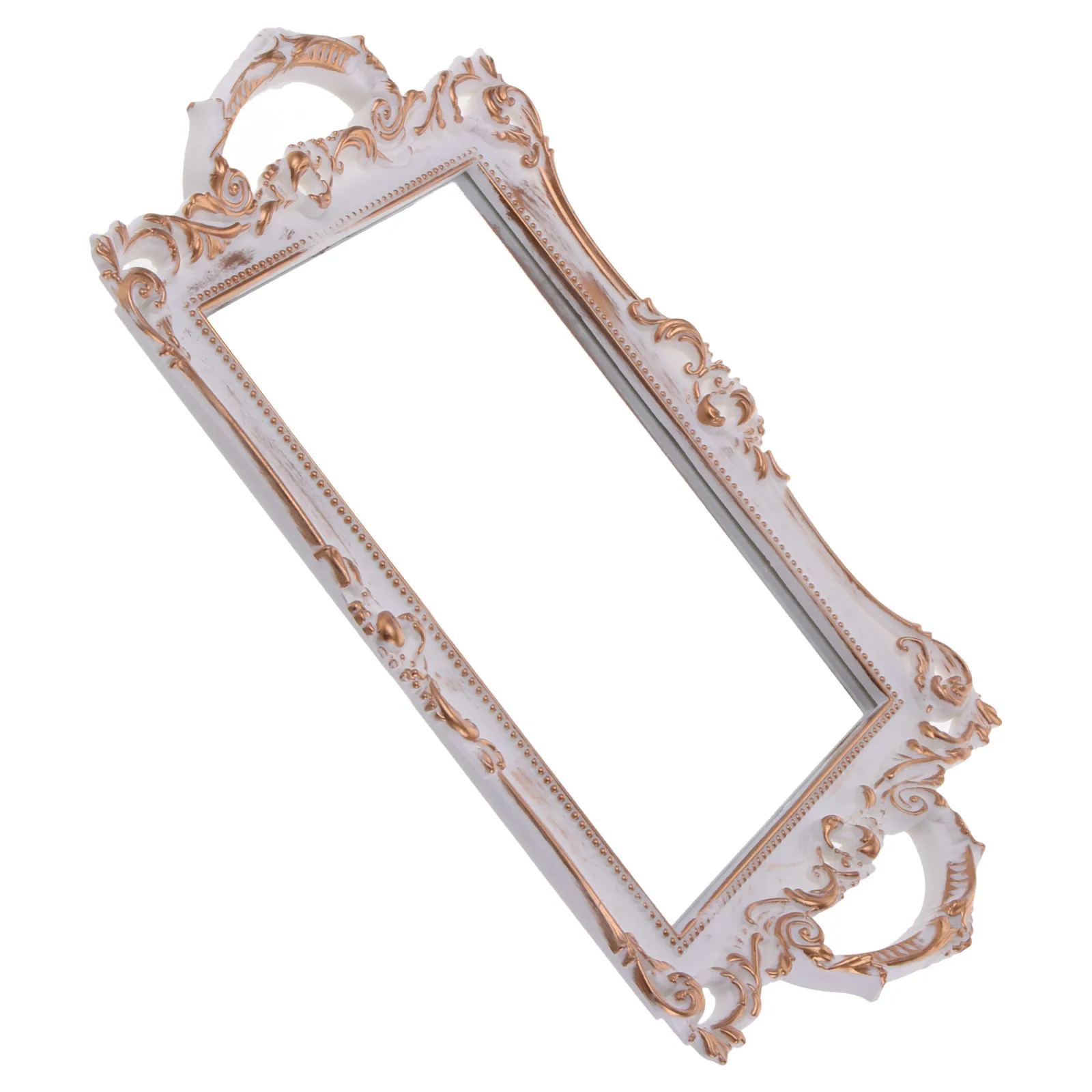 Mirror Tray Jewelry Organizer Vanity Aromatherapy Perfume Storage Dish Earrings Holder Retro Style Mirror Vanity Tray
Mirror Tray Jewelry Organizer Vanity Aromatherapy Perfume Storage Dish Earrings Holder Retro Style Mirror Vanity Tray