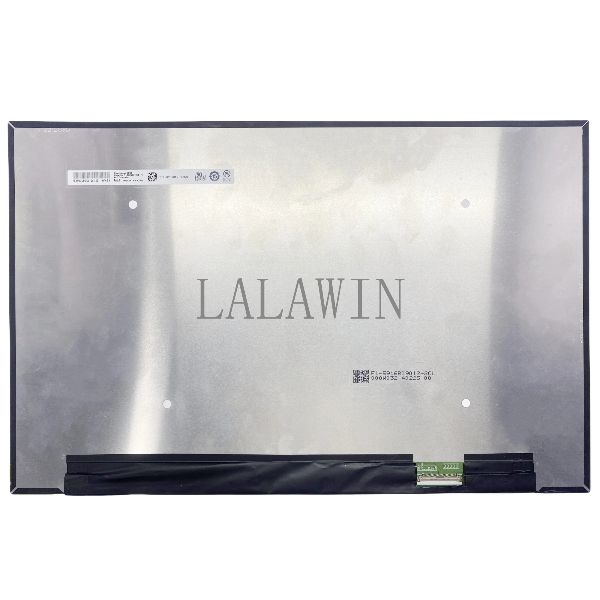 B160QAN03.N IPS 16.0'' Original Display Replacement Panel Matrix Laptop LCD screen NEW
B160QAN03.N IPS 16.0'' Original Display Replacement Panel Matrix Laptop LCD screen NEW