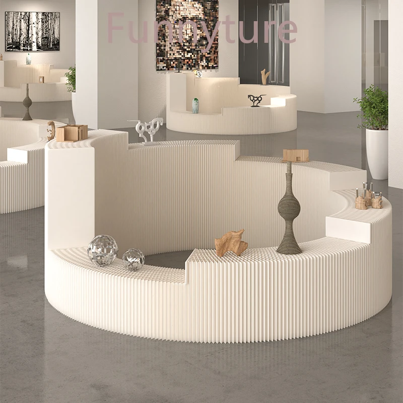 foldable Paper display stand Product display stand Exhibition Movable shelf decor shelves رفوف خشب جدار
foldable Paper display stand Product display stand Exhibition Movable shelf decor shelves رفوف خشب جدار