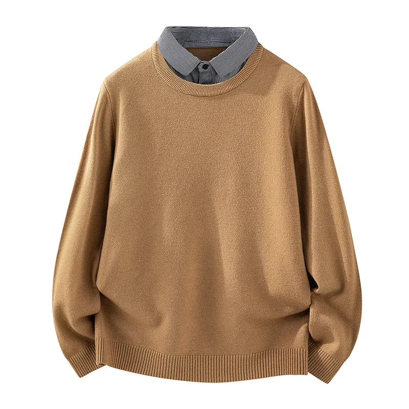 Новый мужской вязаный свитер 2025 года с воротником-стойкой, базовый слой для молодежи, теплый, модный, зимний, с длинным рукавом, стандартный крой, базовый стиль
Новый мужской вязаный свитер 2025 года с воротником-стойкой, базовый слой для молодежи, теплый, модный, зимний, с длинным рукавом, стандартный крой, базовый стиль