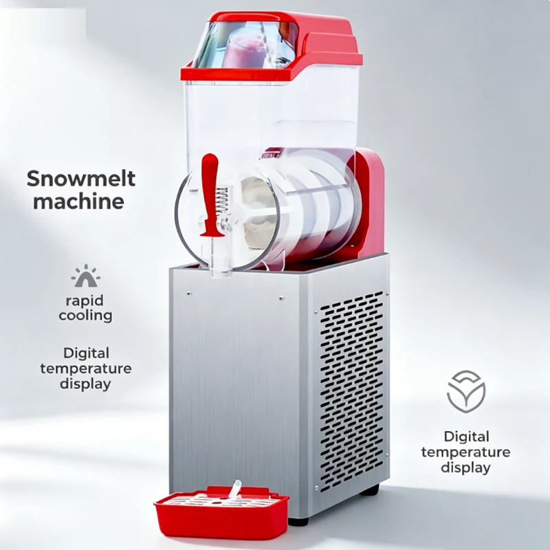 Commercial Mini snow Slush machine Frozen Drink Machine Slushy Ice Shaving Machine for Sale
Commercial Mini snow Slush machine Frozen Drink Machine Slushy Ice Shaving Machine for Sale