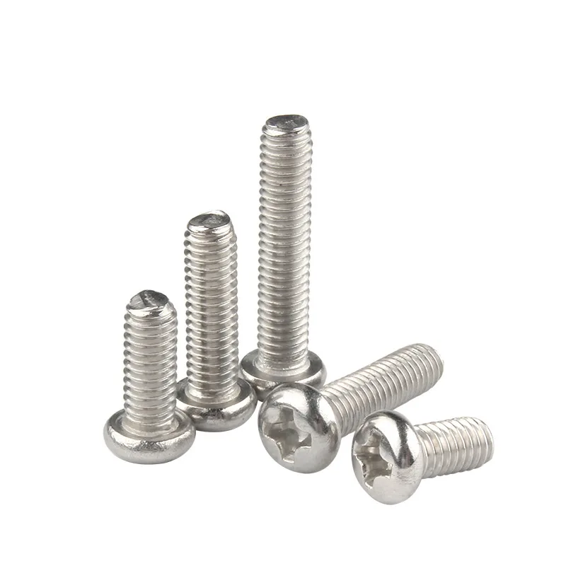 M1 M1.2 M1.4 M1.6 M2 M2.5 GB818 A2-70 304 Stainless steel Cross Phillips Round Pan Head Screw Bolt
M1 M1.2 M1.4 M1.6 M2 M2.5 GB818 A2-70 304 Stainless steel Cross Phillips Round Pan Head Screw Bolt