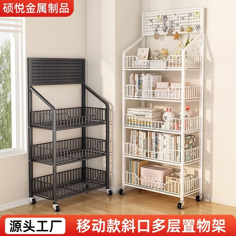 Pegboard Storage Bookshelf for Home Use Mobile Floor Standing Multi Tier Bookshelf for Living Room Students Simple Modular
Pegboard Storage Bookshelf for Home Use Mobile Floor Standing Multi Tier Bookshelf for Living Room Students Simple Modular